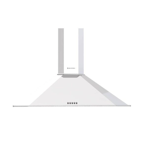 ايكوماتيك شفاط 90 سم هرمي ديكور استانلس استيل 650 م 3 / ساعة H9206RB