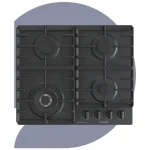 Gorenjeمسطح غاز 4 عيون لون أسود 60 سم  GW642AB
