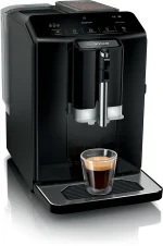 ⁦بوش Serie 2 ماكينة تحضير الإسبريسو الأوتوماتيكية بالكامل VeroCafe بيانو بلاك, خزان المياه TIE20119 bosch⁩ - الصورة ⁦3⁩