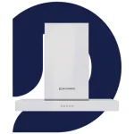 شفاط إيكوماتك 60 سم استانلس H610TB – حرف T وقوة شفط 1000 م³/الساعة