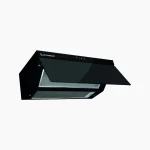 شفاط إيكوماتك ديكوري كريستال أسود 90 سم بموتور إيطالي – H9205GLT - الصورة 2