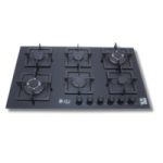 بيورتي مسطح زجاج اسود 90 سم HPT916G