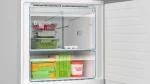 ⁦بوش ثلاجة مع فريزر في الأسفل  سعة 483 لتر، ، KGN55VI2E9، فضيSeries 4 bosch⁩ - الصورة ⁦6⁩