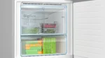 ⁦بوش ثلاجة قائمة بذاتها بفريزر في الاسفل - 505 لتر - - KGN56CI30U -سلسله4، فضي bosch⁩ - الصورة ⁦7⁩