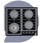 مسطح غاز بلت إن تركي 60 سم 4 شعلة HPT603G