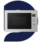ميكرويف بلت ان كيتشن لاين، 25 لتر، 60 سم، فضي - مودييل - KL-AG925B8V