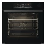 ⁦Gorenje فرن كهرباء، 60 سم، لون أسود، سعه 77 لتر BSA6747A04BGWI⁩ - الصورة ⁦3⁩
