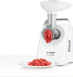 ⁦بوش مفرمة اللحم CompactPower 1500 W أبيض MFW3540W bosch⁩ - الصورة ⁦7⁩