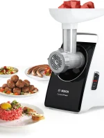 ⁦بوش مفرمة اللحم CompactPower 1800 W مظلم, أسودMFW3850B bosch series 4⁩ - الصورة ⁦4⁩