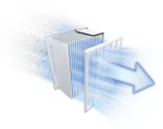 ⁦بوش مكنسة كهربائية بدون كيس أحمر  Serie 6   BGS412234A bosch⁩ - الصورة ⁦3⁩