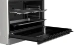 ⁦بوش بوتاجاز غاز 90 سم، 5 شعلات مع شواية، ، سلسلة 4- HGVDF0V50S bosch⁩ - الصورة ⁦5⁩