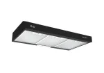 شفاط مطبخ 90 سم PTSLIM BL بقوة شفط 450 م³/ساعة