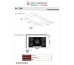 مسطح إيكوماتيك S917IDC، 90 سم، 5 شعلات SABAF - الصورة 3