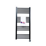 ⁦بيوريتي دفاية كهربائية ذات تصميم أنيق، Black 50*110-750W⁩ - الصورة ⁦2⁩