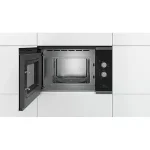 ⁦بوش ميكروييف مدمج 60*35 سم 20 لتر بالشواية لون أسود BFL520MS0⁩ - الصورة ⁦2⁩