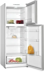 ⁦بوش ثلاجة بفريزر علوي قائمة بذاتها من بوش 485 لتر موديل KDN55NL2E8، فضي bosch⁩ - الصورة ⁦3⁩