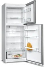 بوش ثلاجة قائمة بذاتها من السلسلة 4 365 ليتر نو فروست اينوكس KDN43VL2E8، فضي bosch - Image 3
