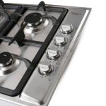 ⁦مسطح غاز كيتشن لاين 60 سم – 4 شعلات إيطالي بتصميم أنيق وإشعال ذاتي GE4013⁩ - الصورة ⁦3⁩