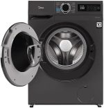 ⁦غسالة ميديا أوتوماتيك 8 كجم إنفرتر بالبخار –  رمادي تيتانيوم MF110W80B/TT⁩ - الصورة ⁦3⁩