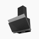 ⁦شفاط إيكوماتك كريستال أسود واستانلس 60 سم H6106EBX⁩ - الصورة ⁦2⁩