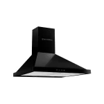 شفاط إيكوماتك هرمي أسود 60 سم باللمس – H610BKD