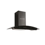 شفاط إيكوماتك كريستال كيرفي أسود 60 سم –  H610GBK
